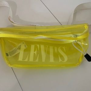 Levi’s Neon Clear Yellow Fanny Pack
